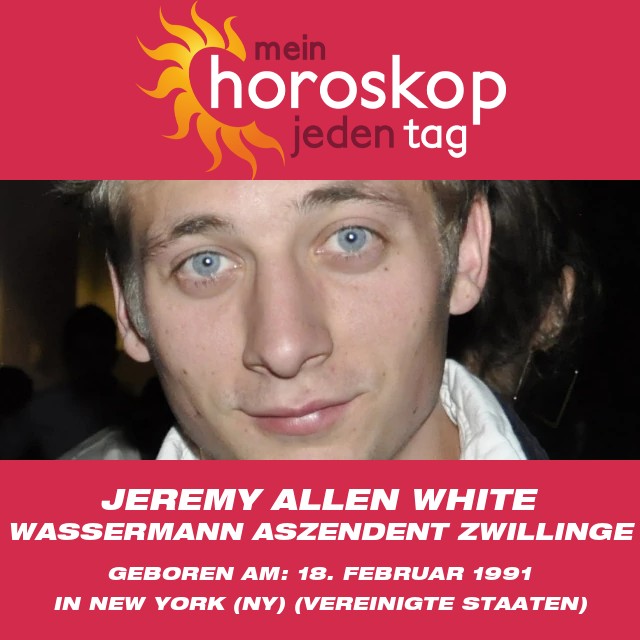 Jeremy Allen Whites astrologisches Porträt: Einblicke in das Zeichen Wassermann