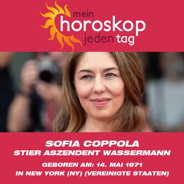 Sofia Coppolas Einblicke in die Stierastrologie optimieren