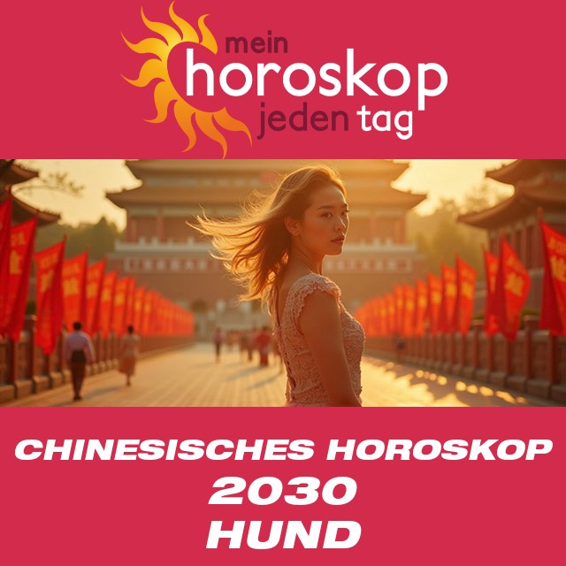 Chinesisches Horoskop 2030 für den Hund