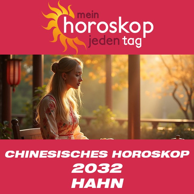 Chinesisches Horoskop 2032 für den Hahn