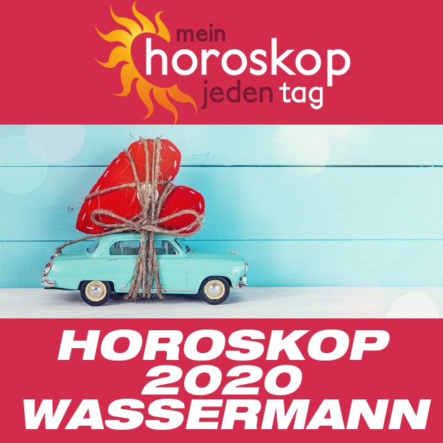 Jährliches Horoskop 2020 für Wassermann