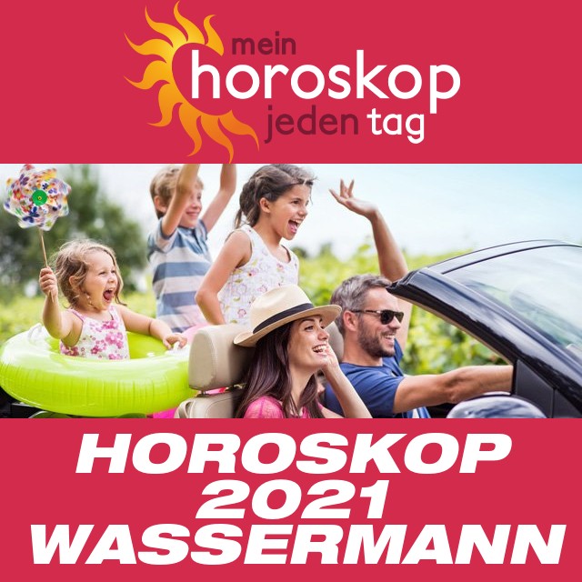 Jährliches Horoskop 2021 für Wassermann