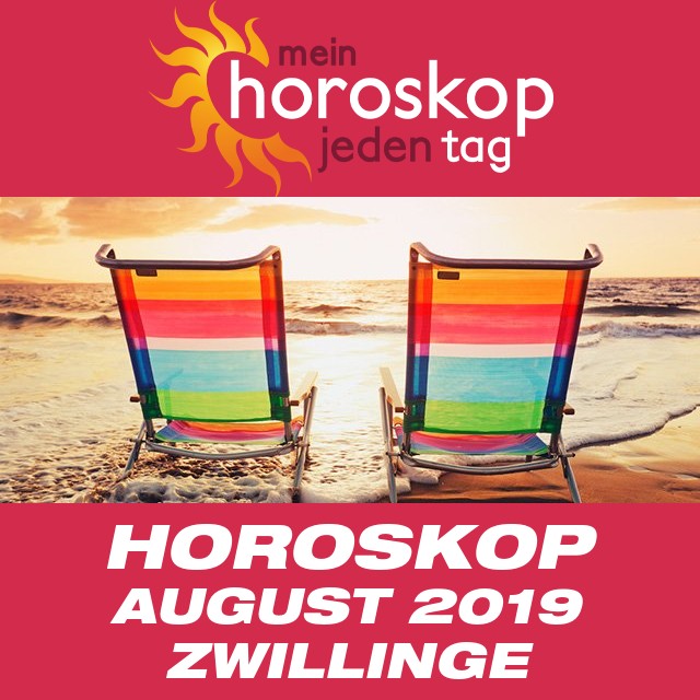Monatliches Horoskop August 2019 für Zwillinge