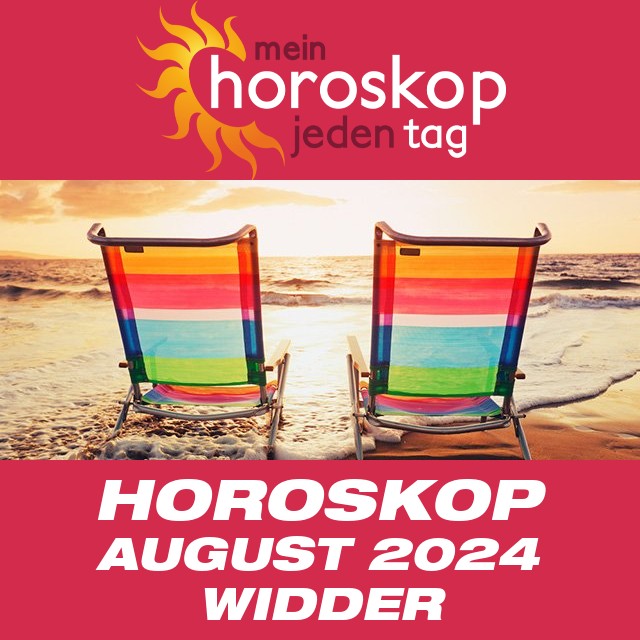 Monatliches Horoskop August 2024 für Widder