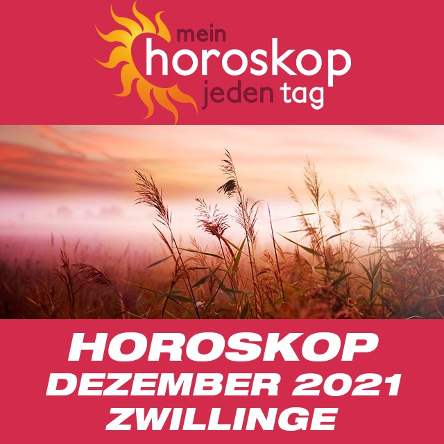Monatliches Horoskop Dezember 2021 für Zwillinge