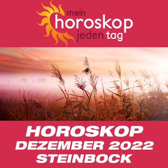 Monatliches Horoskop Dezember 2022 für Steinbock