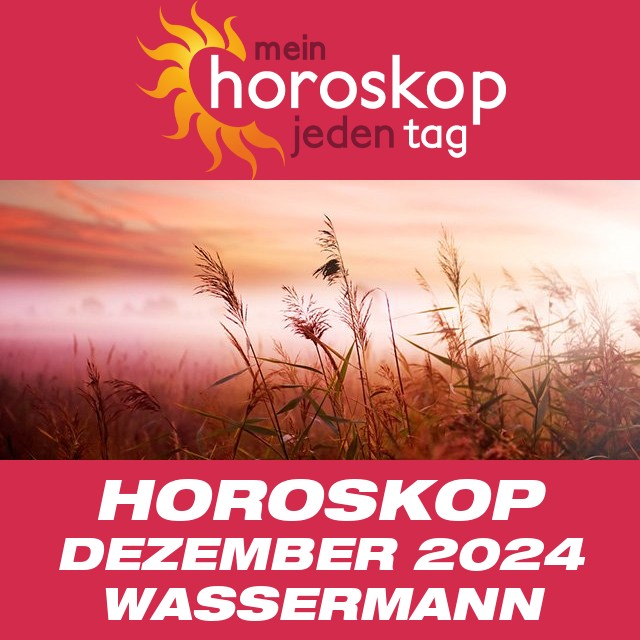 Monatliches Horoskop Dezember 2024 für Wassermann