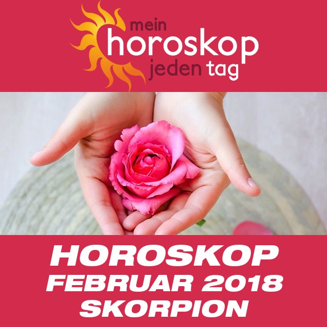 Monatliches Horoskop Februar 2018 für Skorpion