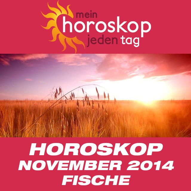 Monatliches Horoskop November 2014 für Fische