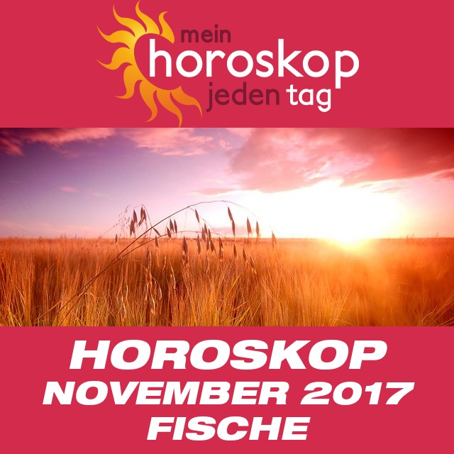 Monatliches Horoskop November 2017 für Fische