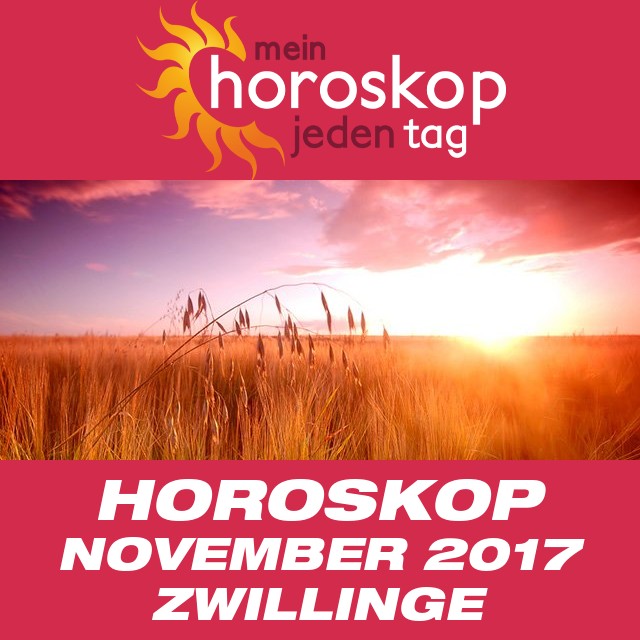 Monatliches Horoskop November 2017 für Zwillinge