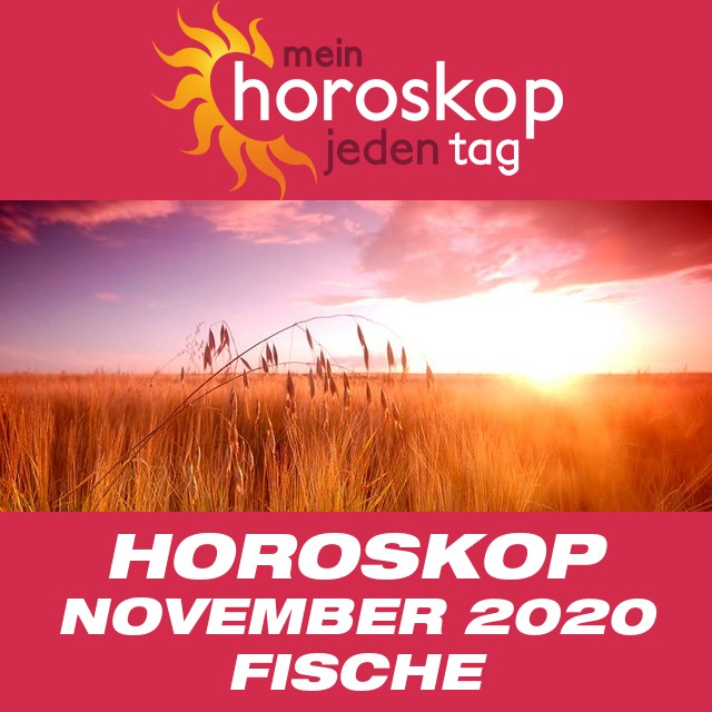 Monatliches Horoskop November 2020 für Fische