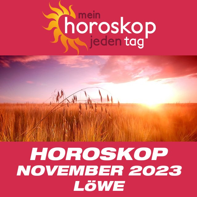 Monatliches Horoskop November 2023 für Löwe