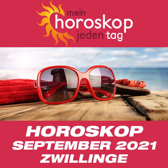 Monatliches Horoskop September 2021 für Zwillinge