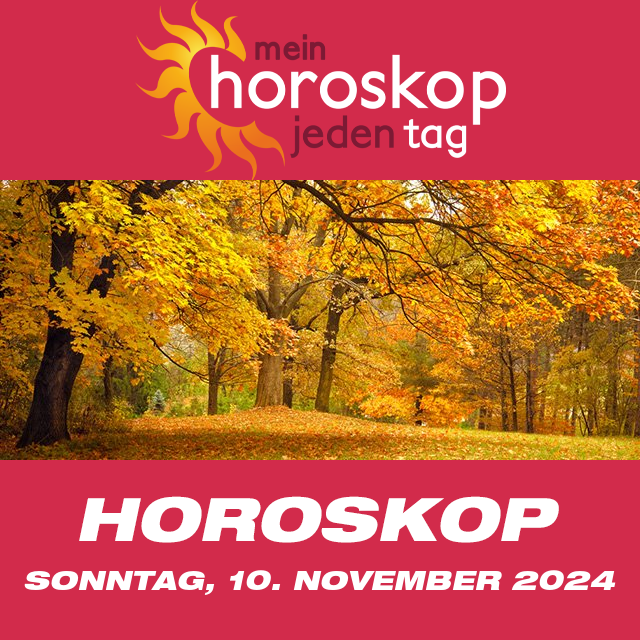 Vorhersagen des täglichen Horoskops von Sonntag 10 November 2024
