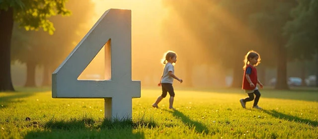 Welche Kraft verbirgt sich hinter der 4 in der Numerologie?