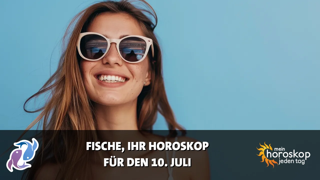 Horoscope Fische du Freitag, 10. Juli 2026