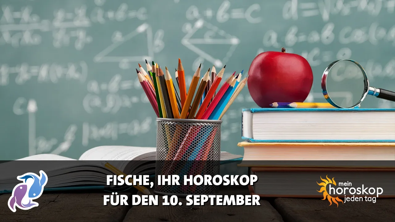 Horoscope Fische du Donnerstag, 10. September 2026