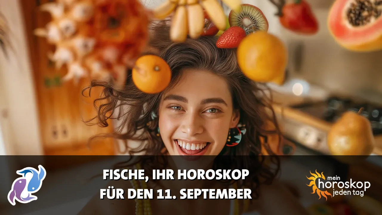 Horoscope Fische du Freitag, 11. September 2026