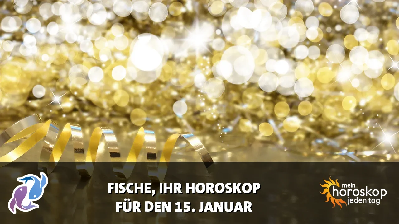 Horoscope Fische du Donnerstag, 15. Januar 2026
