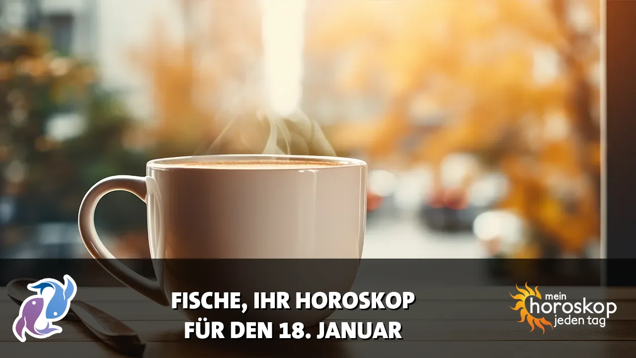 Horoscope Fische du Sonntag, 18. Januar 2026