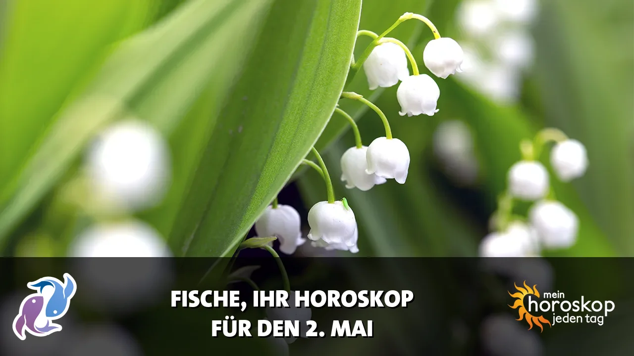 Horoscope Fische du Samstag, 2. Mai 2026