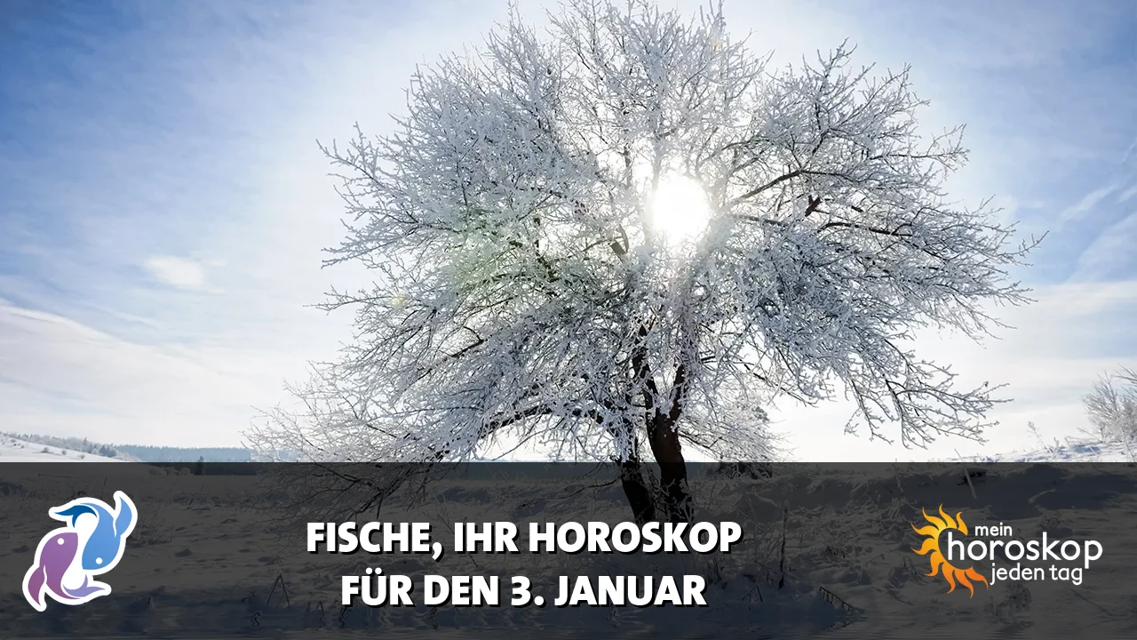 Horoscope Fische du Samstag, 3. Januar 2026