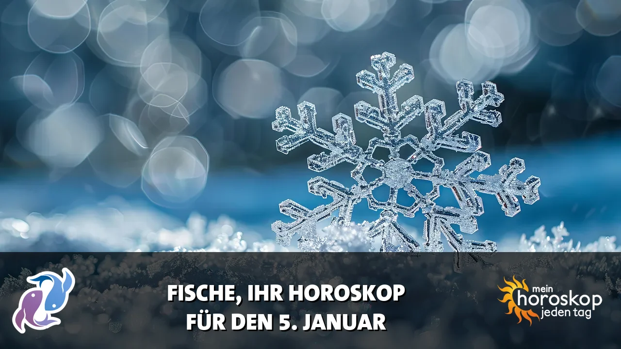 Horoscope Fische du Montag, 5. Januar 2026