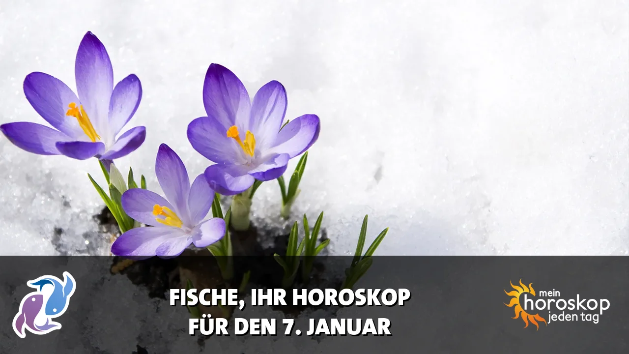 Horoscope Fische du Mittwoch, 7. Januar 2026