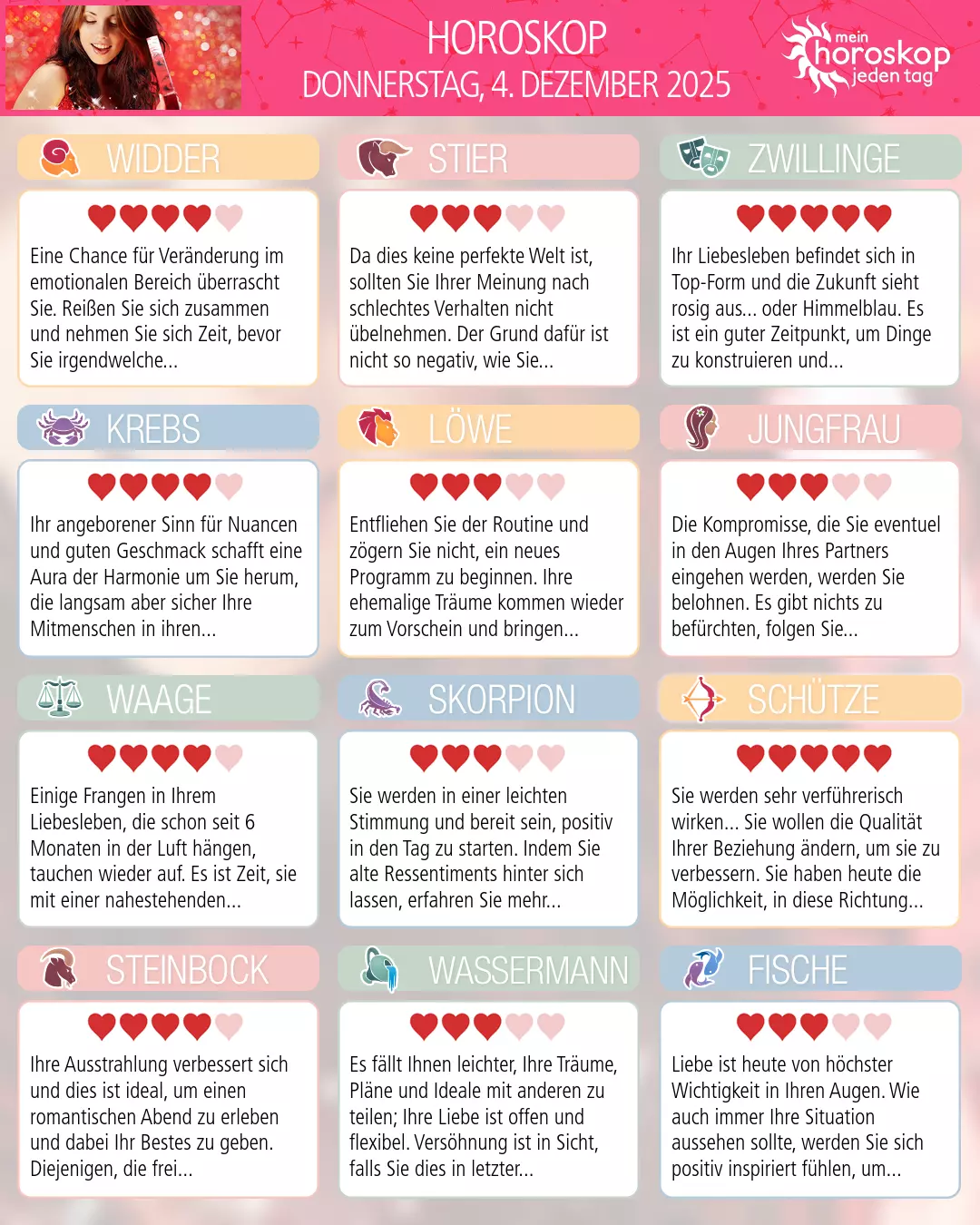 Zwillinge Horoskop für heute, 4. Dezember 2025