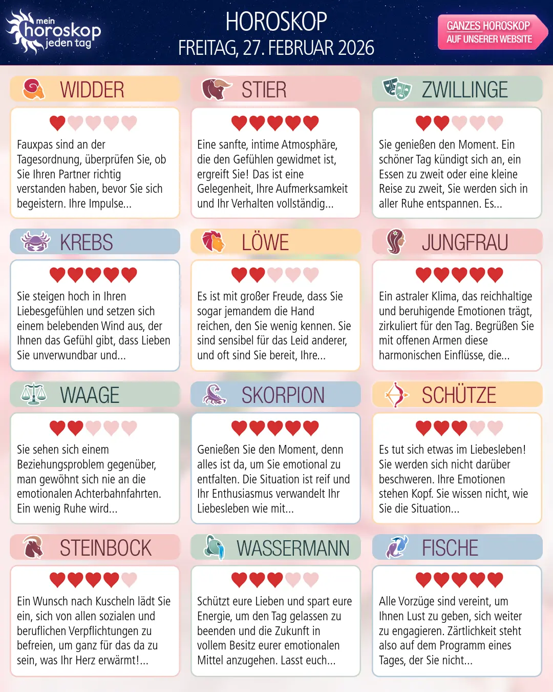 Zwillinge: Ihr Horoskop für den 28. Februar 2026