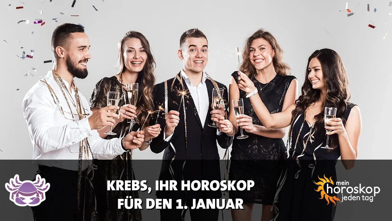 Horoscope Krebs du Donnerstag, 1. Januar 2026