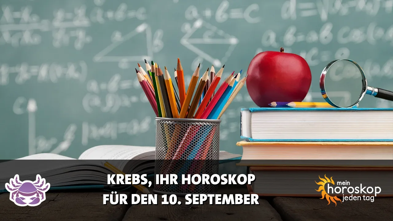 Horoscope Krebs du Donnerstag, 10. September 2026