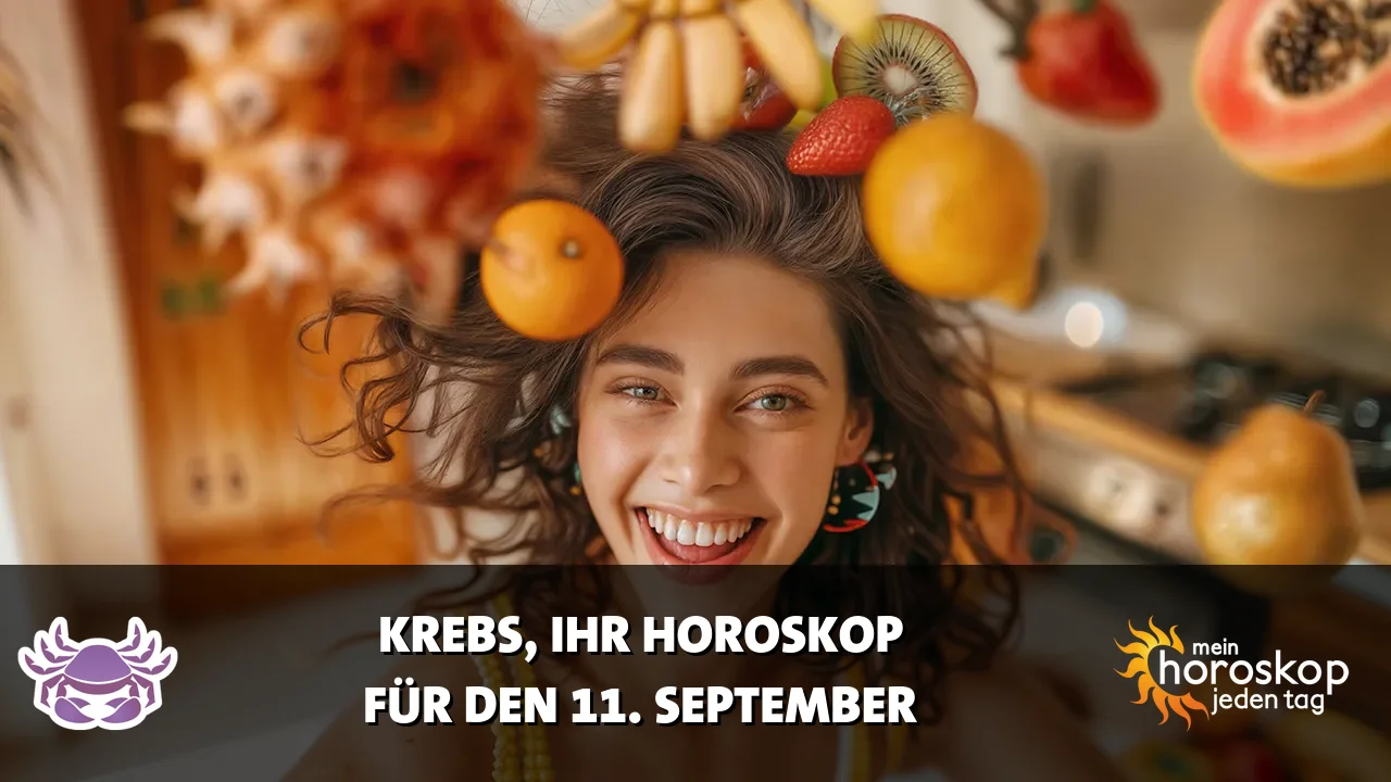Horoscope Krebs du Freitag, 11. September 2026
