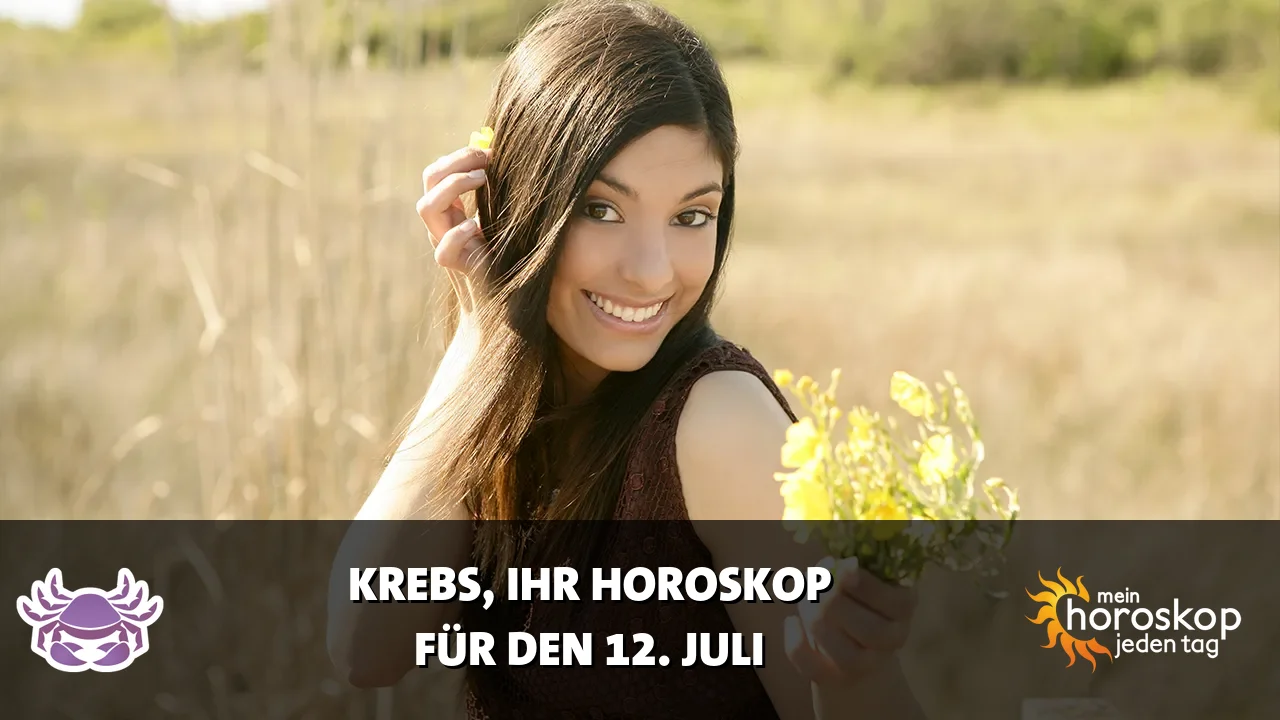 Horoscope Krebs du Sonntag, 12. Juli 2026