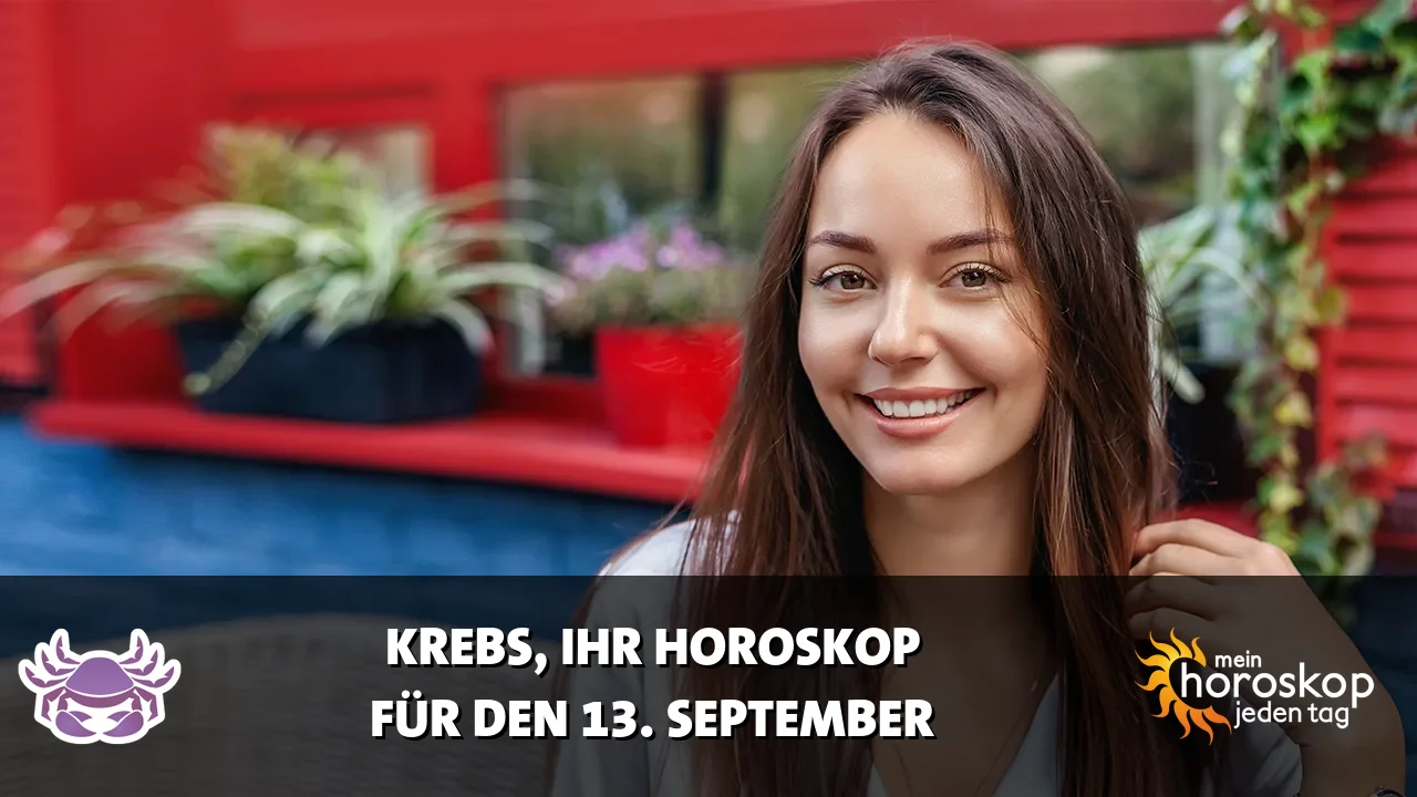 Horoscope Krebs du Sonntag, 13. September 2026