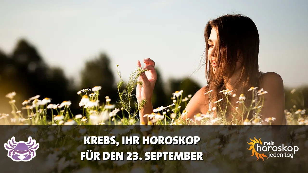 Horoscope Krebs du Mittwoch, 23. September 2026