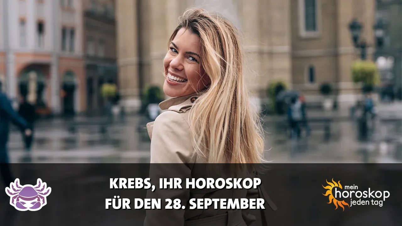 Horoscope Krebs du Montag, 28. September 2026