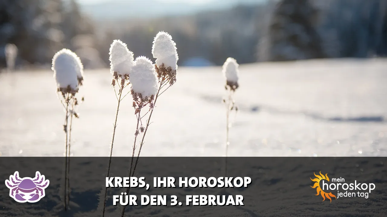 Horoscope Krebs du Dienstag, 3. Februar 2026