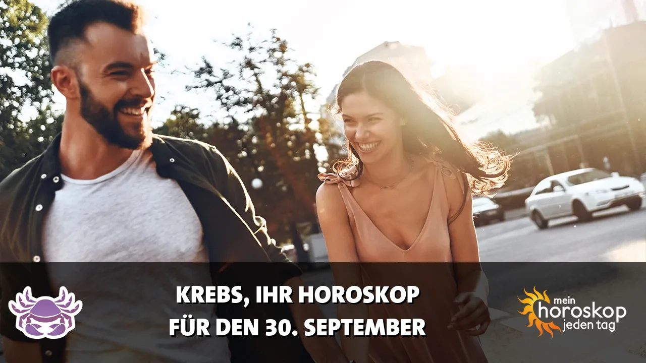 Horoscope Krebs du Mittwoch, 30. September 2026