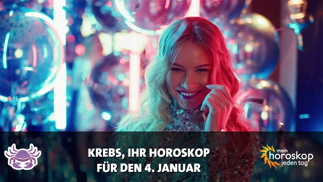 Horoscope Krebs du Sonntag, 4. Januar 2026