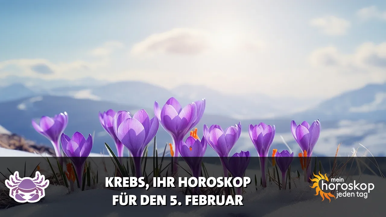 Horoscope Krebs du Donnerstag, 5. Februar 2026