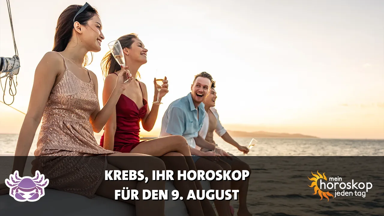Horoscope Krebs du Sonntag, 9. August 2026