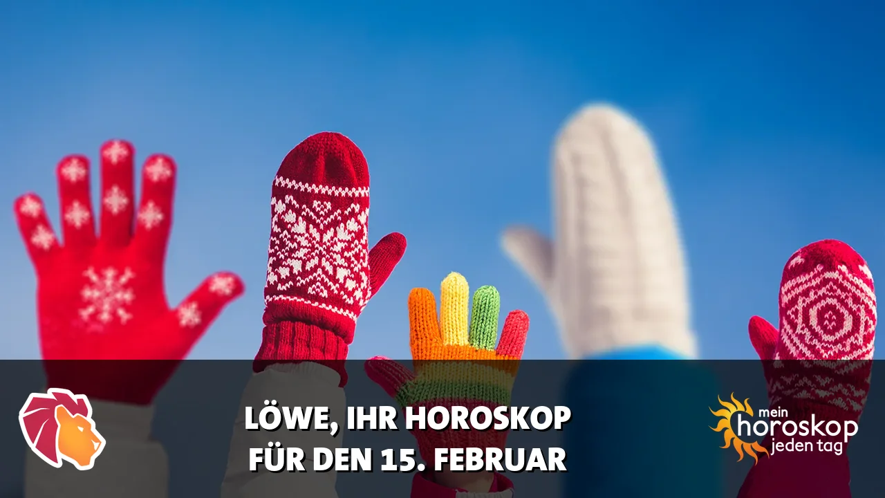Horoscope Löwe du Sonntag, 15. Februar 2026