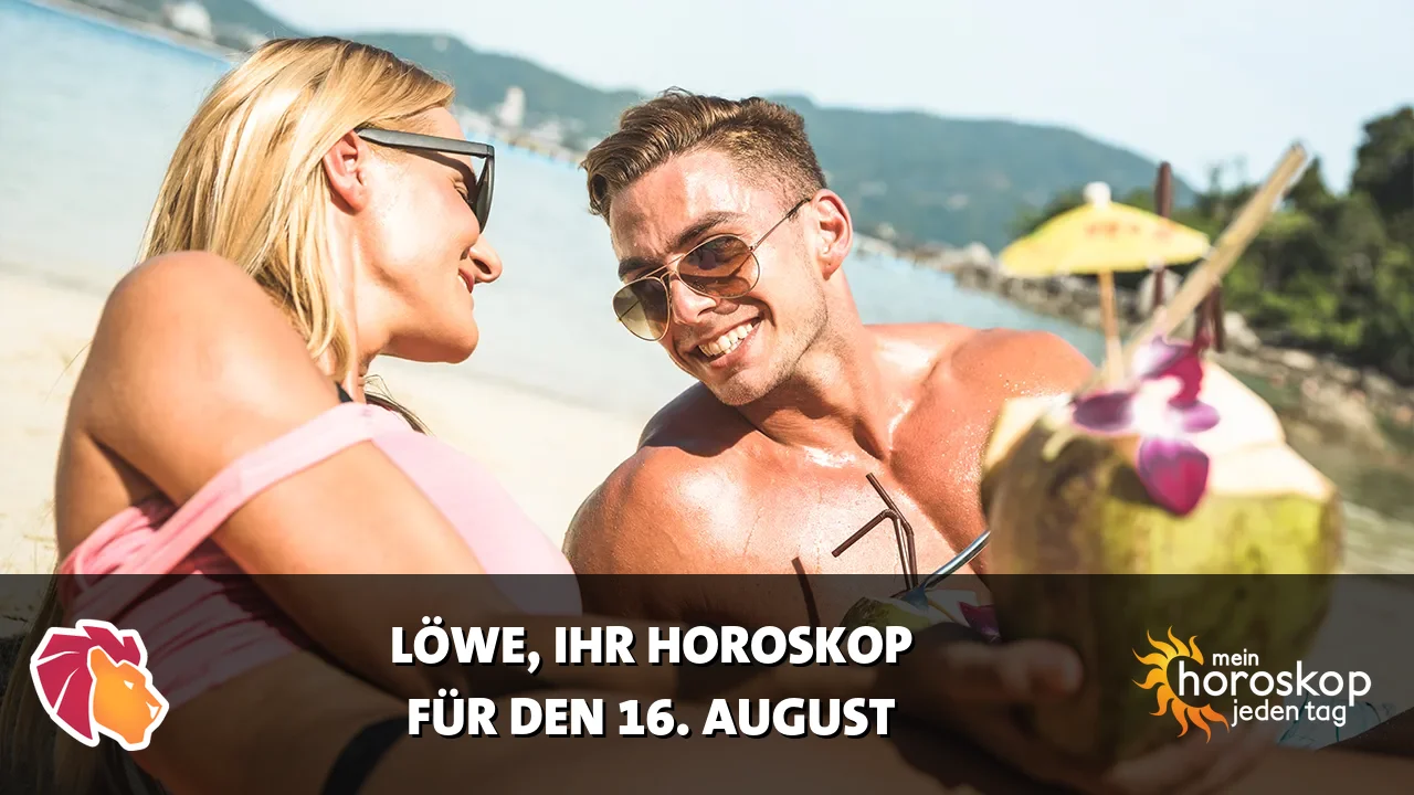 Horoscope Löwe du Sonntag, 16. August 2026