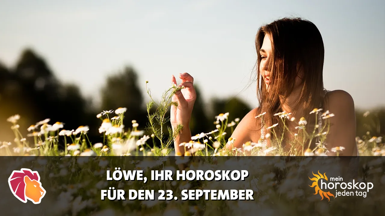 Horoscope Löwe du Mittwoch, 23. September 2026