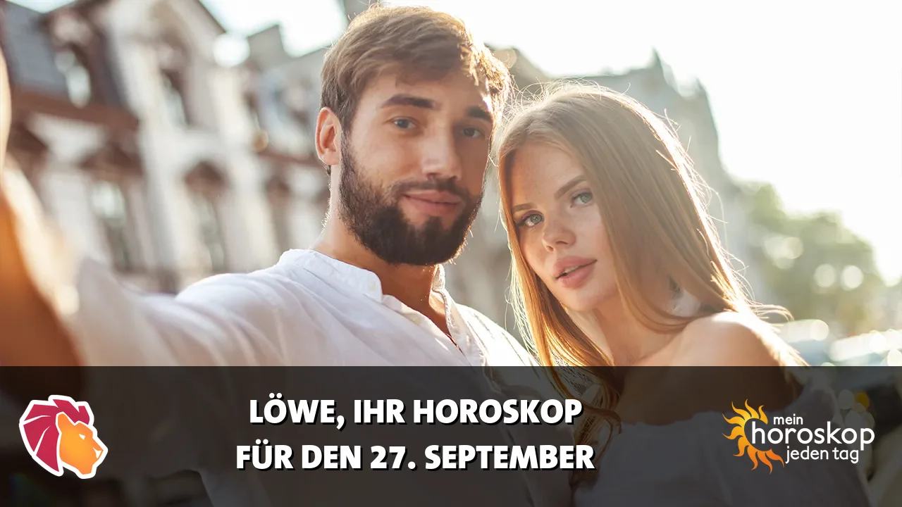 Horoscope Löwe du Sonntag, 27. September 2026