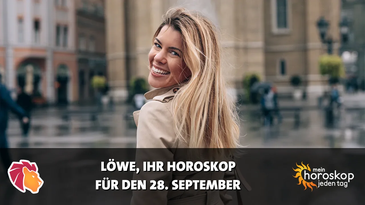 Horoscope Löwe du Montag, 28. September 2026