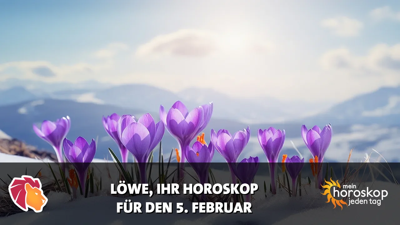 Horoscope Löwe du Donnerstag, 5. Februar 2026