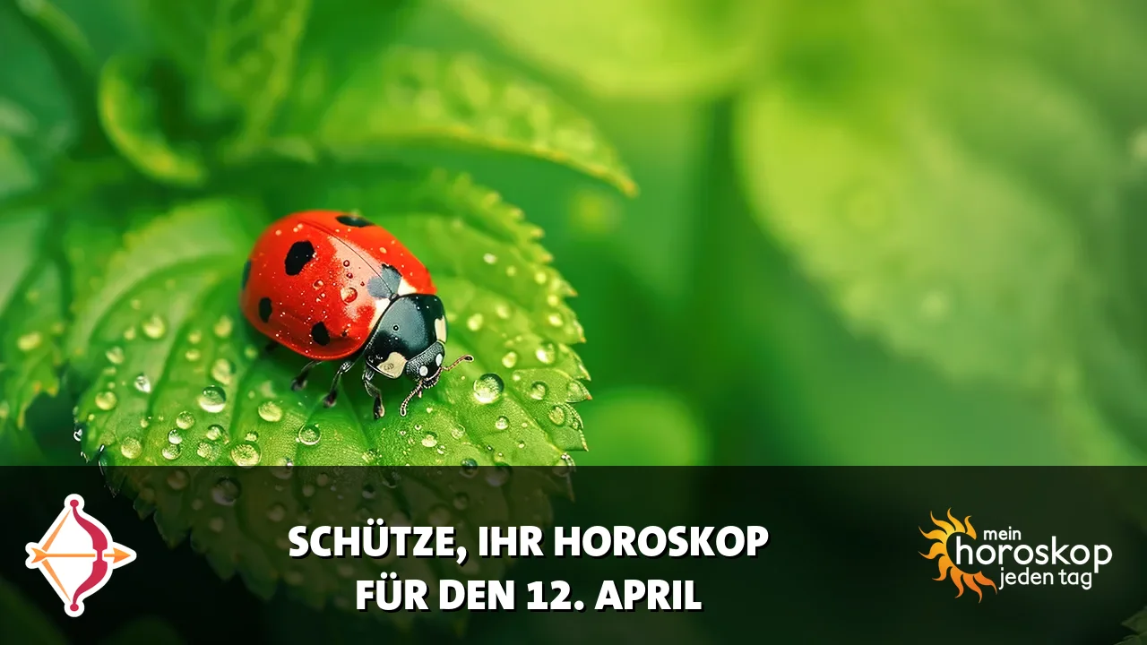 Horoscope Schütze du Sonntag, 12. April 2026